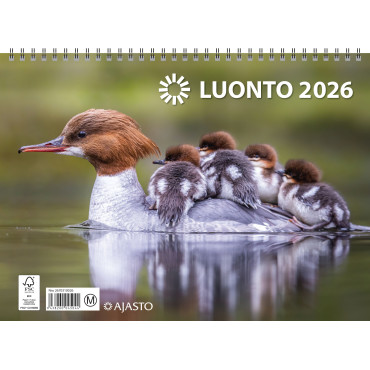 Luonto 2026 LOPPUUNMYYTY | Seinäkalenterit