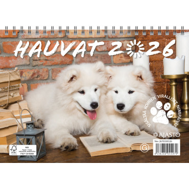 Hauvat A5 2026 | Seinäkalenterit