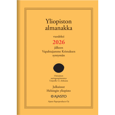 Yliopiston almanakka A4 2026 | Pöytäkalenterit