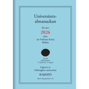 Universitetsalmanackan 2026 | Taskukalenterit