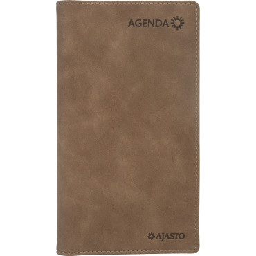 Agenda horizontal, ruskea 2026 | Taskukalenterit
