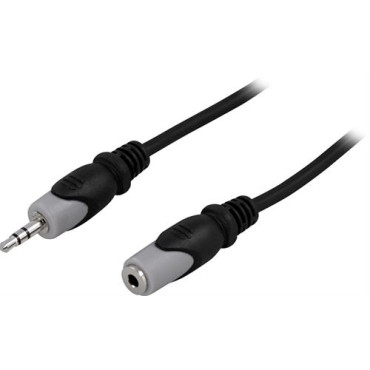 Äänikaapeli, 3,5mm uros - naaras, 5m | POISTOKORI