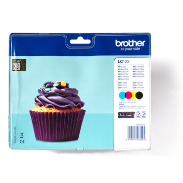 Brother LC123VALBPDR Value Pack Neliväripakkaus | Brother