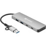 Sandberg USB-C/A to 2xUSB-A+2xUSB-C Hub | Hubit