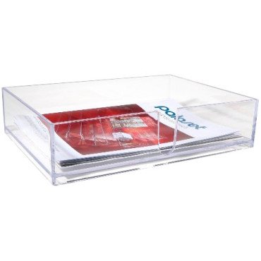 PALASET U-boksi XL pinottava kirkas | Pöydälle