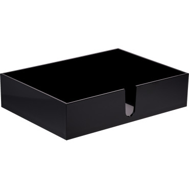PALASET U-boksi XL pinottava musta | Pöydälle