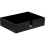 PALASET U-boksi XL pinottava musta | Pöydälle