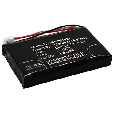 Safescan  LB-205 vaihtoakku  6165 laskuriin