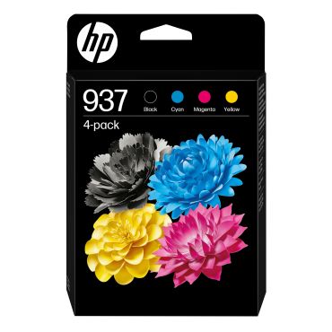 HP 937 HP 937 CMYK Original Ink Cartridge 4-Pack | HP