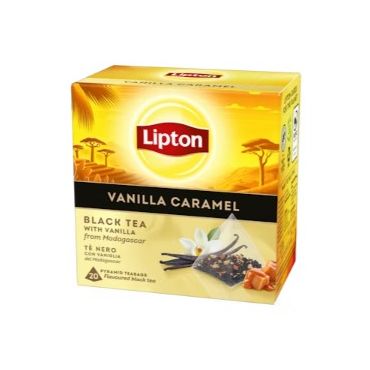 LIPTON  tee Vanilla Caramel 20pss/pkt | Kuumajuoma