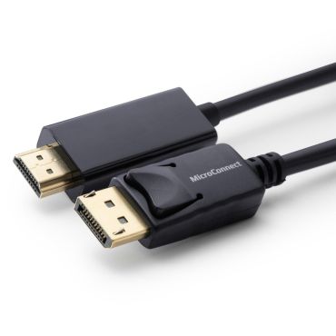 MicroConnect DisplayPort 1.2 - HDMI Cable 1m | HDMI