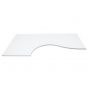ECONOMY kulmapöytälevy 1800x1050/800mm valkoinen