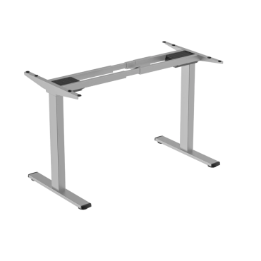 TC Desk Duo  sähkösäätöinen pöydänrunko harmaa, kahdella jalalla | Pöydät