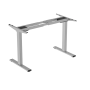 TC Desk Duo  sähkösäätöinen pöydänrunko harmaa, kahdella jalalla | Pöydät