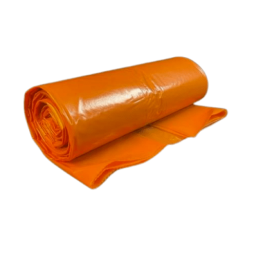 Jätesäkki 240l oranssi 10kpl/rll | Jätesäkit