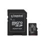 KINGSTON 128GB microSDXC Canvas Select Plus Gen3 150MB/s A1 Card + Adapter | Muistikortit