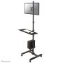 NEOMOUNTS FPMA-MOBILE1700 Workplace Floor Stand monitor keyboard mouse PC | Näyttötelineet