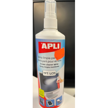 APLI antistaattinen puhdistusspray 250ml  TFT/LCD näytöille | Puhdistus