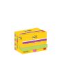 Post-it® Super Sticky 622 viestilappu Carnival 47,6x47,6mm 12nid/pkt | Viestilaput ja teippimerkit