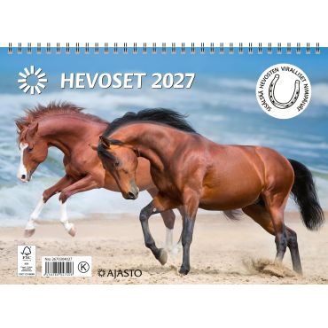 Hevoset 2027 | Seinäkalenterit