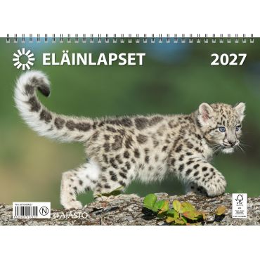 Eläinlapset 2027 | Seinäkalenterit