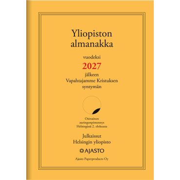Yliopiston almanakka A4 2027 | Pöytäkalenterit