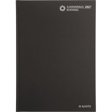 Ajanvaraus/Bokning, sidottu, päivä/sivu 2027 | Pöytäkalenterit