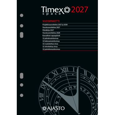 Timex Space -vuosipaketti 2027 | Pöytäkalenterit