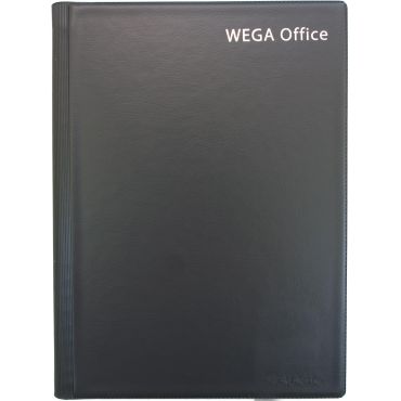 Wega Office, tummanharmaa 2027 | Pöytäkalenterit