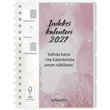 Indeksi kalenteri 2027 | Pöytäkalenterit