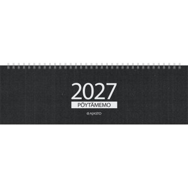 Pöytämemo, musta 2027 | Pöytäkalenterit