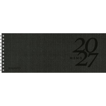 Memo Eko, musta 2027 | Pöytäkalenterit