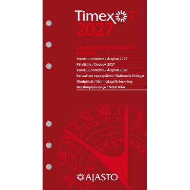 Timex 7 -vuosipaketti 2027 | Taskukalenterit