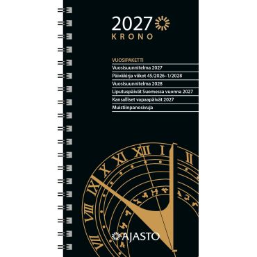 Krono-vuosipaketti 2027 | Taskukalenterit