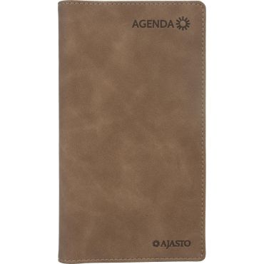 Agenda horizontal, ruskea 2027 | Taskukalenterit