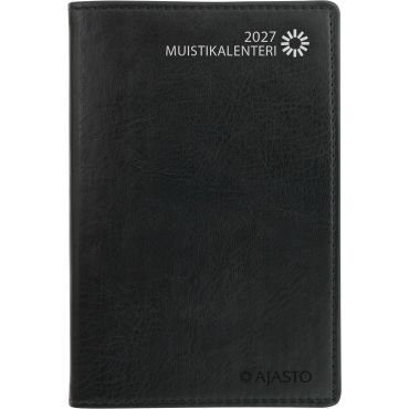 Muistikalenteri, musta 2027 | Taskukalenterit
