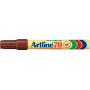 Artline 70 1,5mm ruskea pyörökärki huopakynä (12kpl/ltk) | Huopakynät