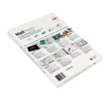 GBC kuumalaminointitasku A4 100mic matta 100kpl/pkt | Laminointi ja sidonta