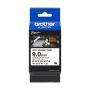 Brother HSe221 Kutistesukka 9,0mm x 1,5 m, musta teksti / valkoinen pohja | Brother TZe-tarrat