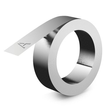 Dymo Tape Rhino 12mm x 4,8m alumiiniteippi, ei liimaa (10rll/ltk) 31000 | Dymo tarrat