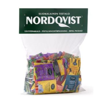 NORDQVIST Tee Hetkestä Elämys 160pss x 1,75g täyttöpakkaus | Kuumajuoma