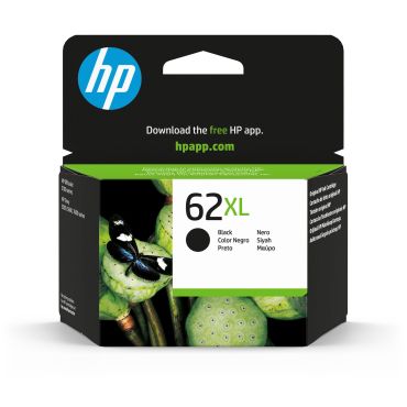 HP 62XL High Yield Black Original Ink Cartridge | HP