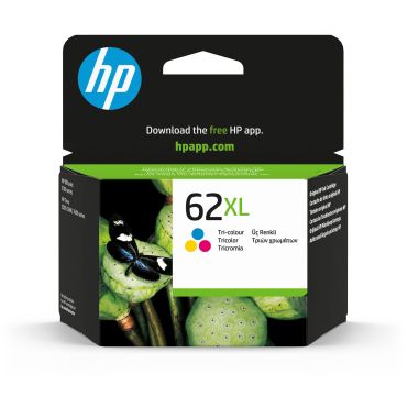 HP 62XL High Yield Tri-Color Original Ink Cartridge | HP