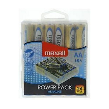 Maxell LR6 AA 1,5V alkaliparisto 24-pack box (8pkt/ltk)