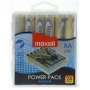 Maxell LR6 AA 1,5V alkaliparisto  24kpl/pkt | Paristot ja pienvirtalaitteet