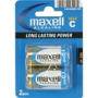 Maxell LR14 C paristo alkaline 2-pack | Paristot ja pienvirtalaitteet