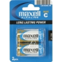 Maxell LR14 C paristo alkaline 2kpl/pkt | Paristot ja pienvirtalaitteet