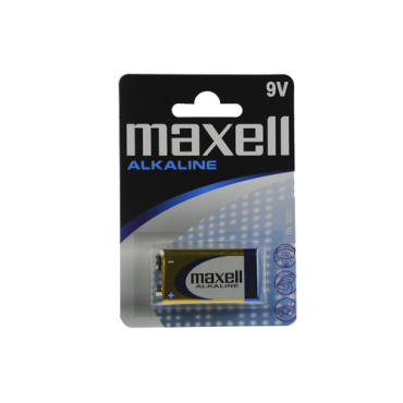 Maxell 6LR61 9V alkaline neppariparisto | Paristot ja pienvirtalaitteet