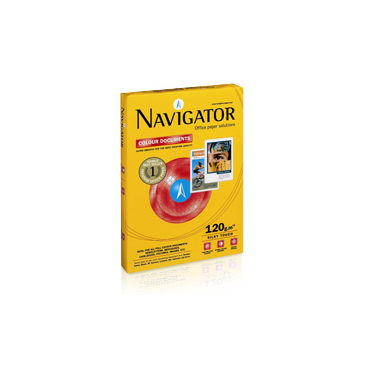 Navigator A4 120g ColourDocument 250ark pkt (8pkt ltk, 384pkt lava)