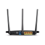 TP-Link Wireless Dual Band router, AC1200, 4xGigabit LAN, 1xGigabit WAN, 1xUSB, black | Reitittimet